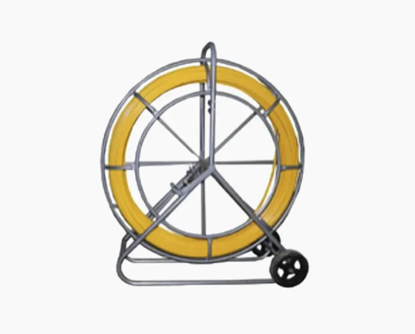 Glass Fibre Rod (Wheeled Cage) cable reel trailer