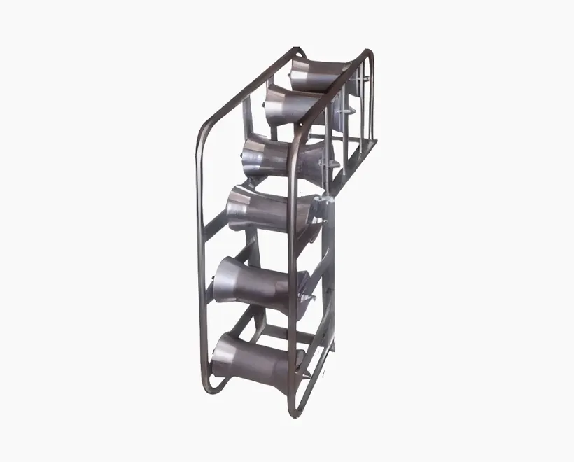 Guiding Bend for Manholes cable reel trailer